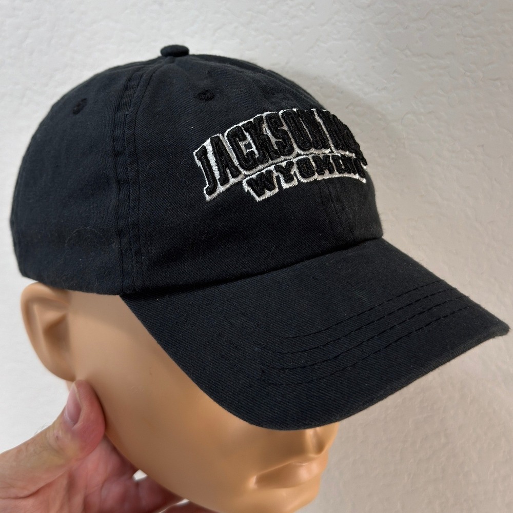 Shirt Off My Back Jackson Hole Wyoming Hat Unisex OSFM Black Souvenir Cap